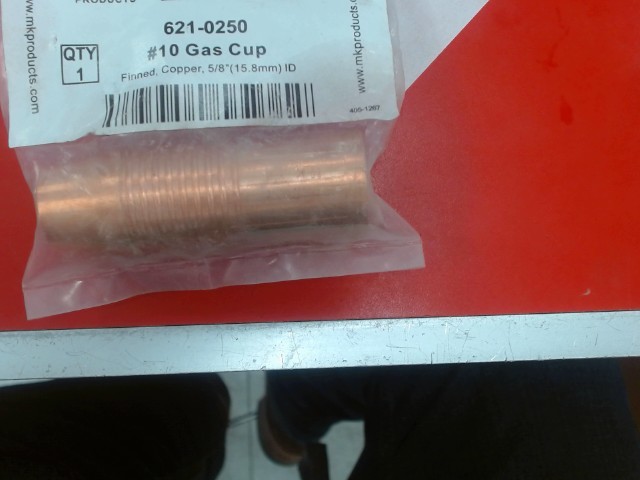 #10 gas cup 5/8'' 15.8mm