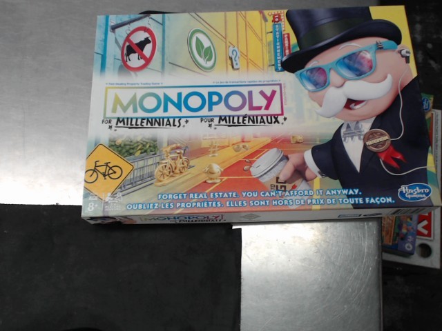 Monopoly pour millniaux