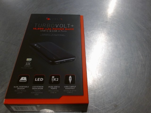 10k mah powr bank usb-c/a new in box