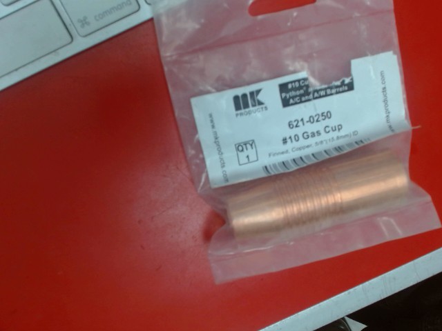 #10 gas cup 5/8'' 15.8mm