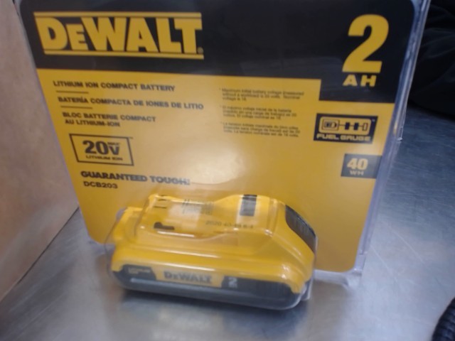 Batterie dewalt 2ah new
