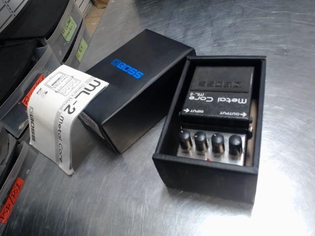 Pedal pour guitar boss