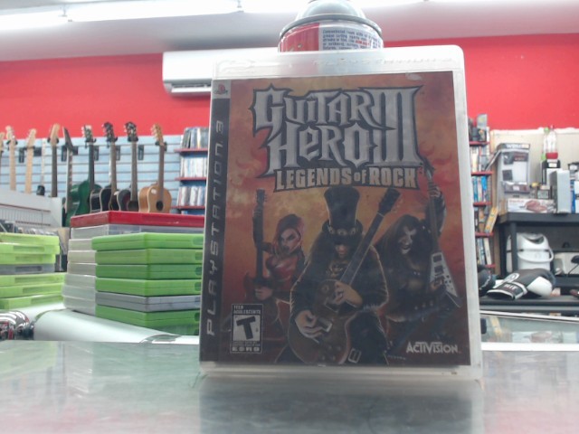 Guitard hero iii legends of rock