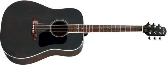 Guitare noir walden d351sb