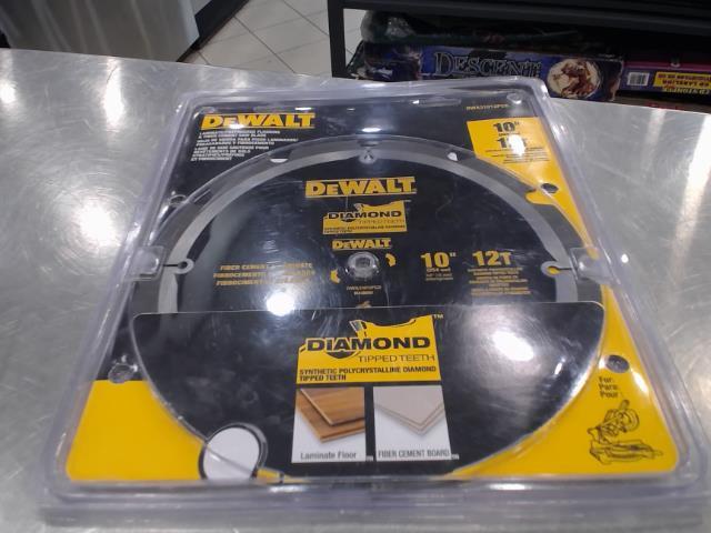 Lame a 12 dents 10 po diamant