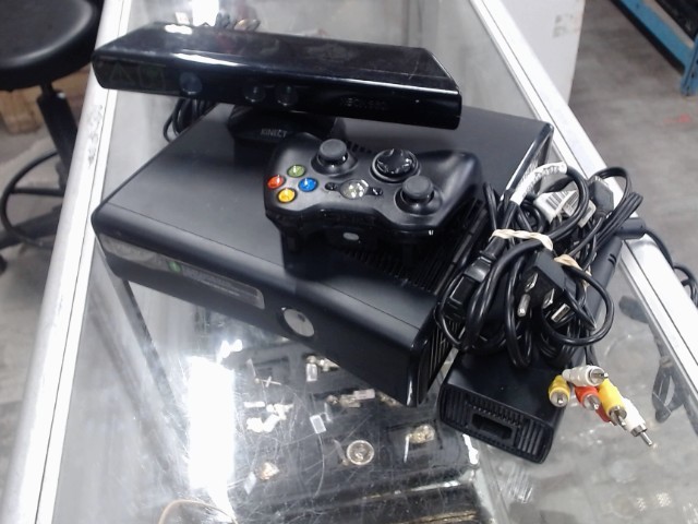 Console xbox 360+kinect+manette+fil dsbo