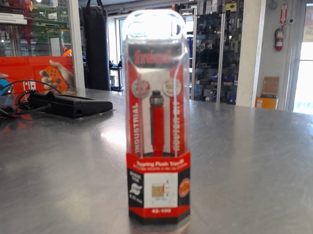 Bearing flush trim bit