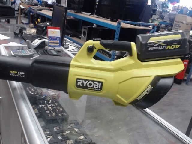Souffleur a batterie+batt(40v)no chrg