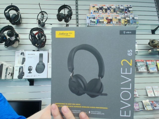 Casque audio jabra dans la boite