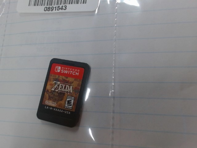 Switch cartouche zelda breath wild