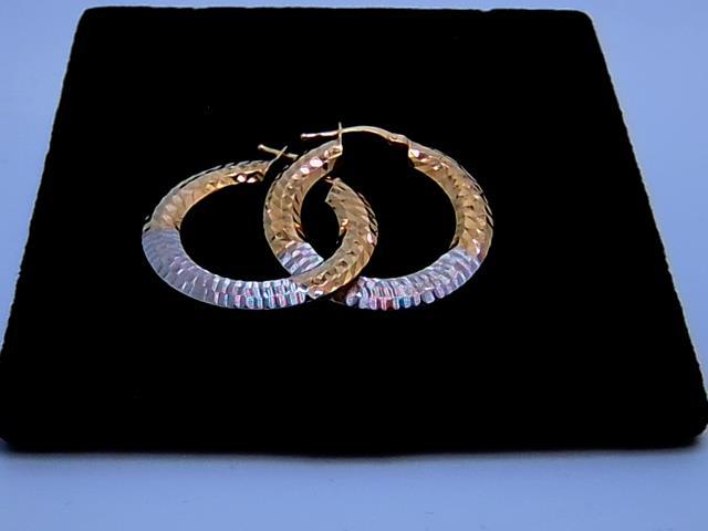 BOUCLES D OREILLES EN OR 10KT