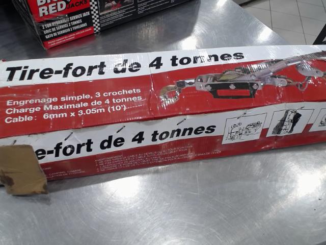 Tire-fort de 4 tonnes