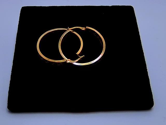 BOUCLES D OREILLES  EN OR 10KT