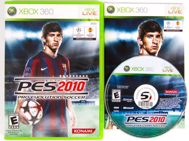 Pro evolution soccer 2010 xbox 360