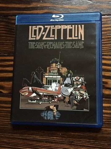 Led zepplin bluray the song remain the