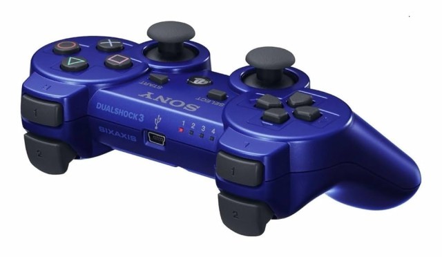 Manette de ps3 bleu