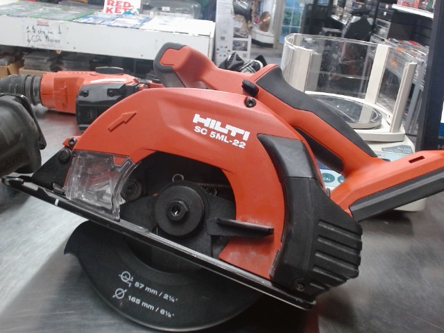 Hilti circular saw no blade!