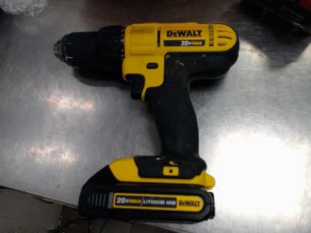 Drill driver dewalt avec batt 1.5ah