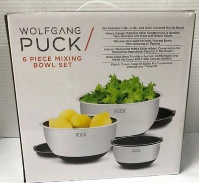 6 piece mixxing bowl set