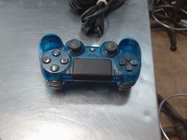 Manette ps4 bleue