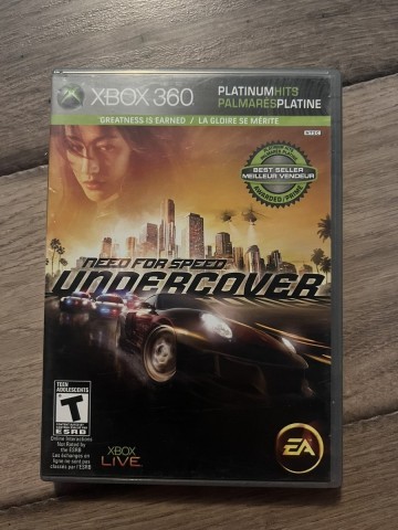 Need for speed undercover xbox 360