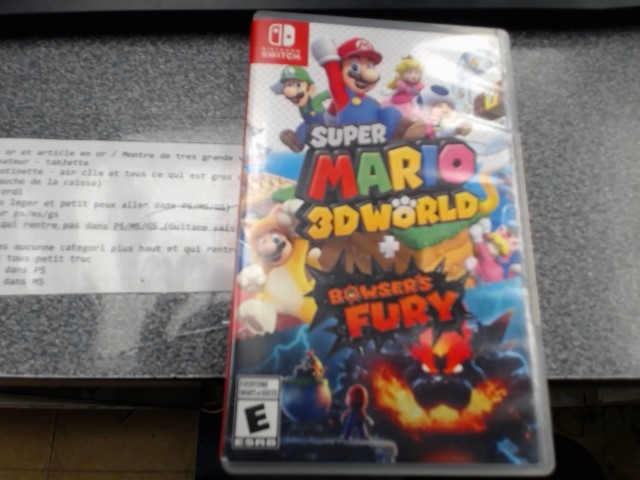 Super mario 3d world + bowser fury cib