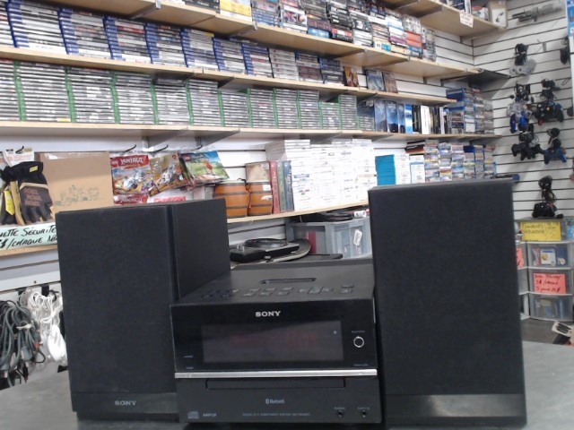Radio bluetooth+disque+2 speaker+tc+fil