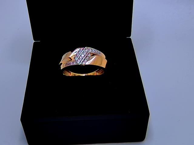 BAGUE EN  OR 10KT NEW