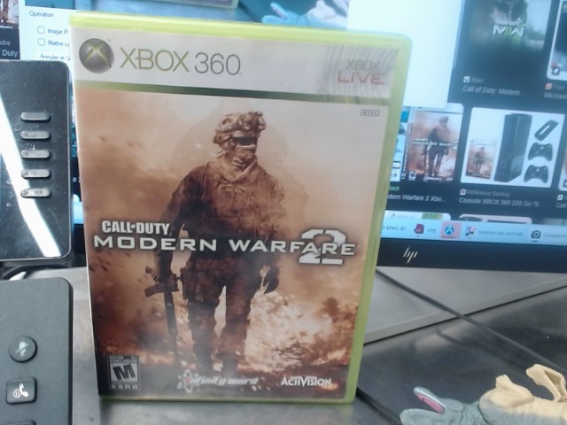 Jeu xbox 360 cod 6 modern warfare 2
