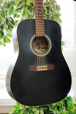 Guitar acoustique lefty