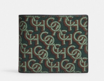 Monogram amazon green 3-in-1 wallet