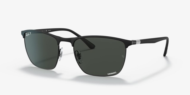Black polarized sunglasses