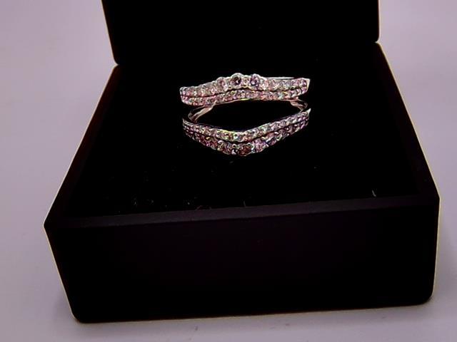 BAGUE EN OR 14KT AVEC DIAMANTS