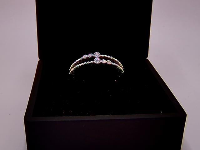 BAGUE EN OR 18KT AVEC DIAMANTS
