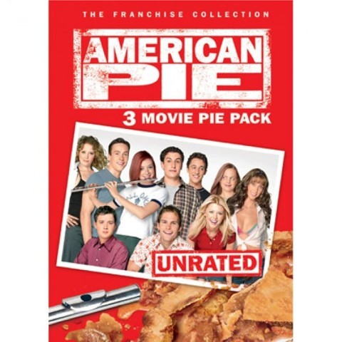 Amercain pie 3 slices of pie