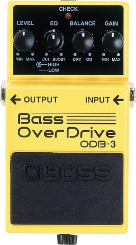 Pedal d'overdrive boss