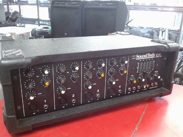 4 chanel mixer soundtech4150