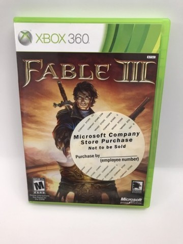 Fable iii