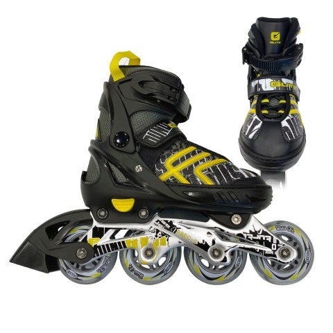 Roller blade guts noir et or