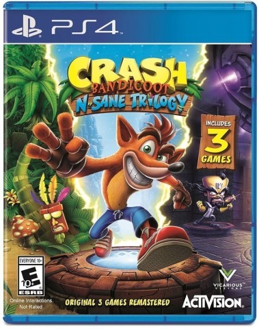 Crash bandicoot n'sane trilogy ps4