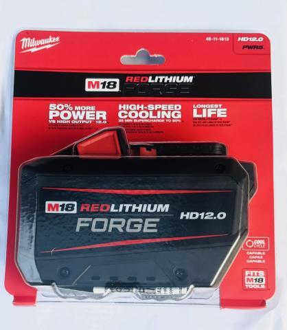 Milwaukee 12.0ah forge battery pack