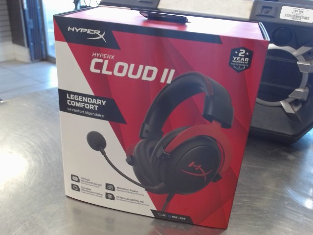 Casque gaming +boite +fils