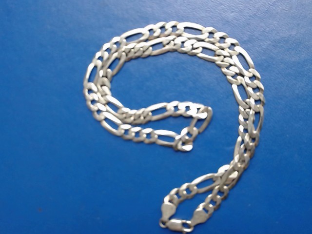 Chaine en argent figaro