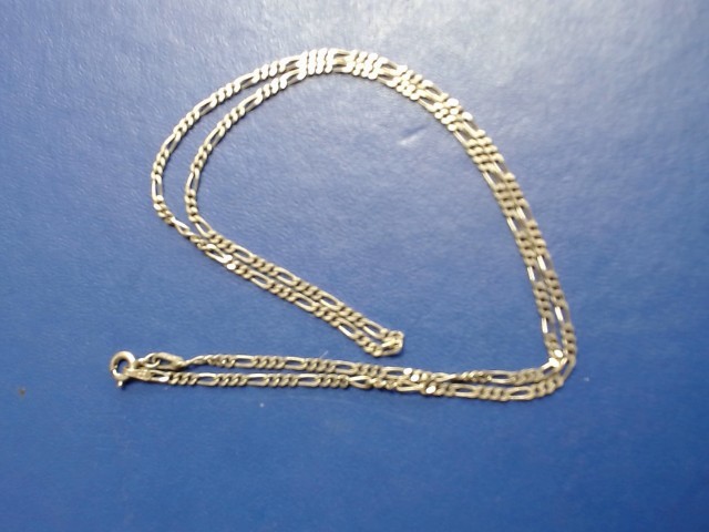 Chaine en argent figaro