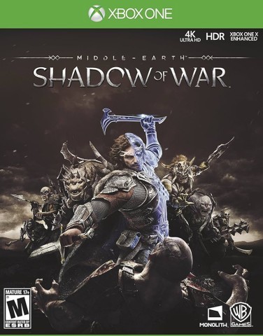Jeux de xbox one shadow of war