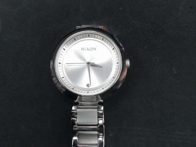 Montre stainless cadran argent