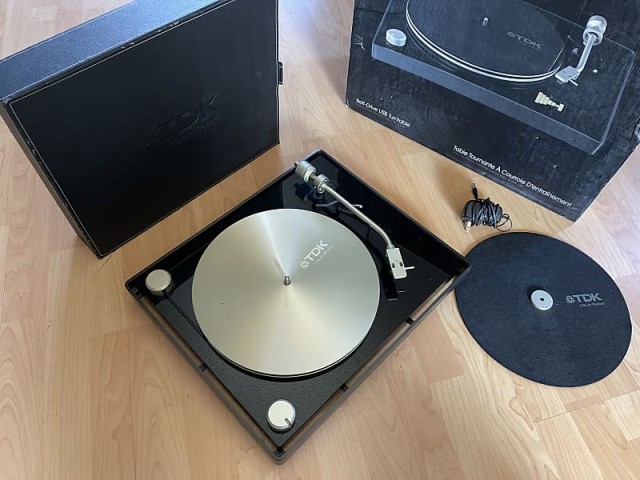 Usb turntable tdk tvt2002blk