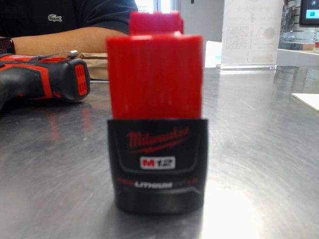 Batterie milwaukee 1.5ah 12v