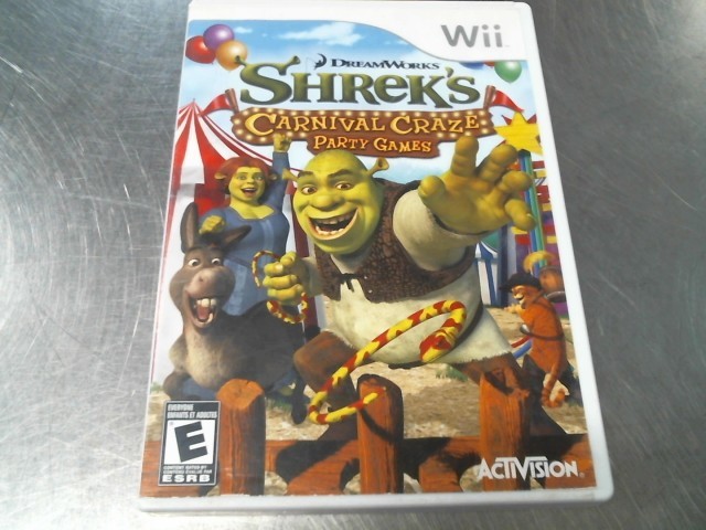 Shrek carnival crazy party games