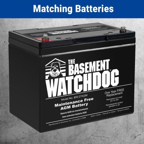 Maintenance free agm standby battery